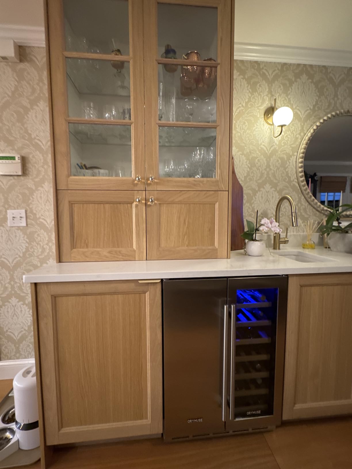 Wine and Beverage Refrigerator Dual Zone, 24