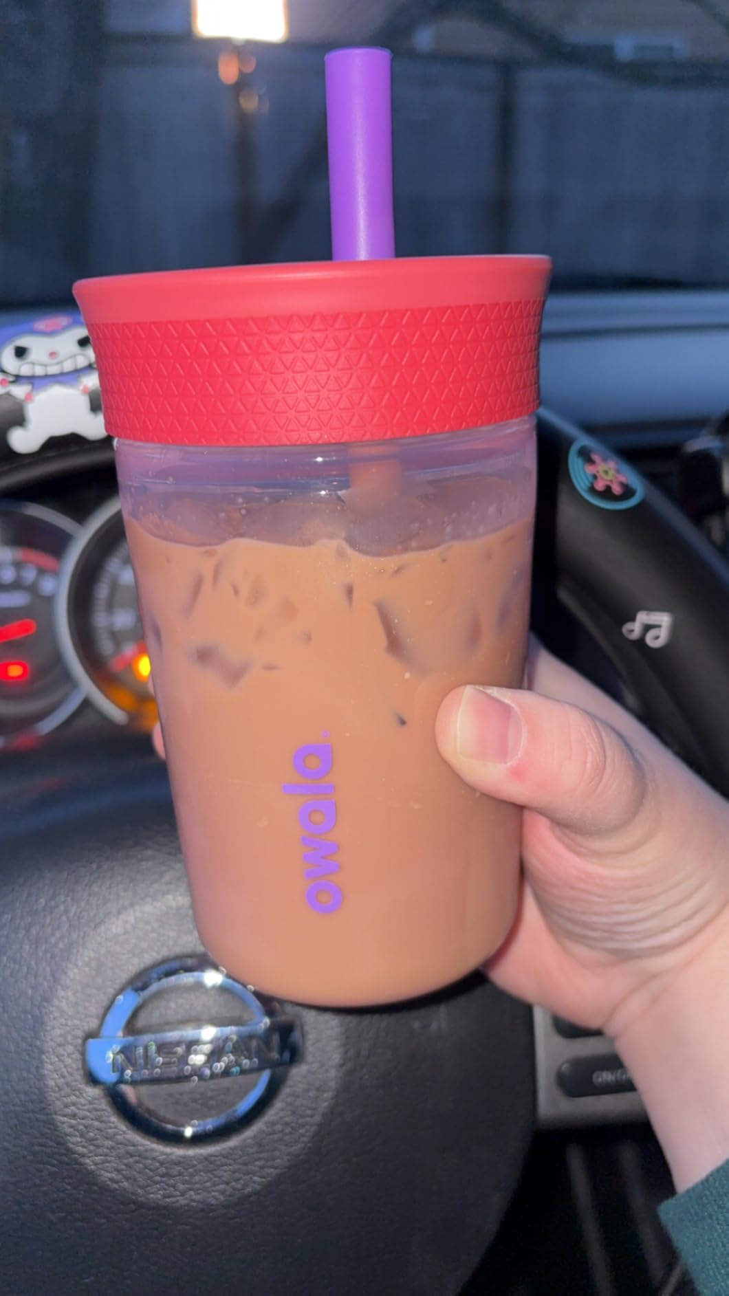 Kids Insulation BPA-Free Plastic Tumbler with Spill Resistant Flexible Straw, Easy to Clean, Kids Water Bottle, Great for Travel, Dishwasher Safe, 15 Oz, Teal and Aqua (The Blues) customer photo 2