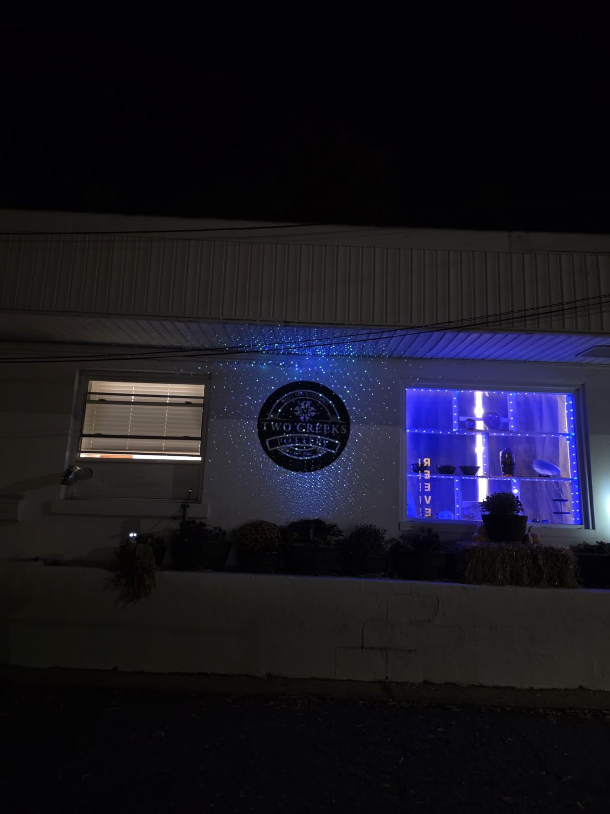 Outdoor RGB Laser Projector Lights, Moving 3 Color Starry Sky & Firefly Effects Projection Light with RF Control, IP65 Outdoor Holiday Landscape Decor customer photo 1