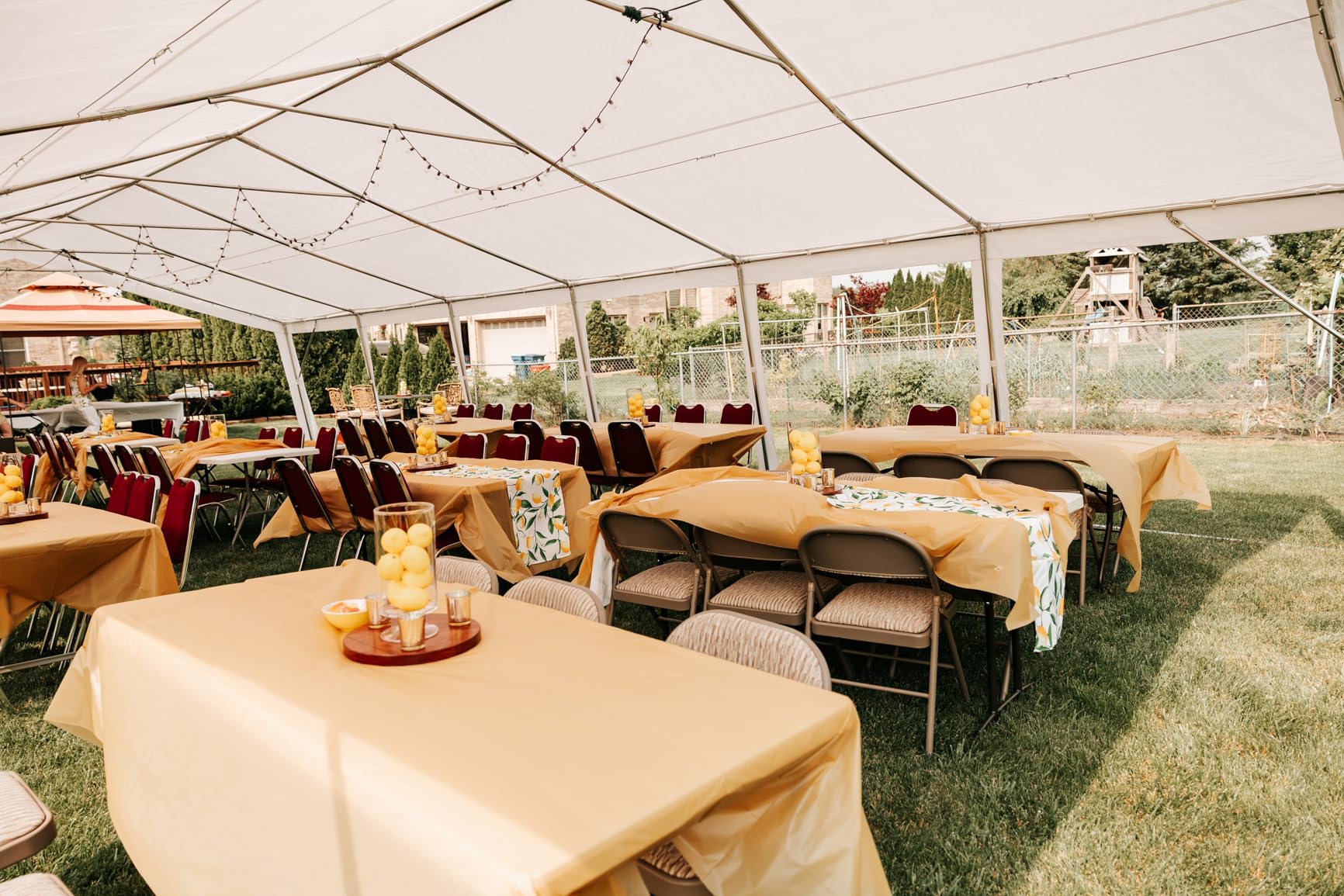 Quictent Premium 20x20 Party Tent Heavy Duty Outdoor Gazebo White Event Shelter Wedding Canopy Tent for Parties Carport BBQ with Removable Sidewall Windows & Storage Bags customer photo 2