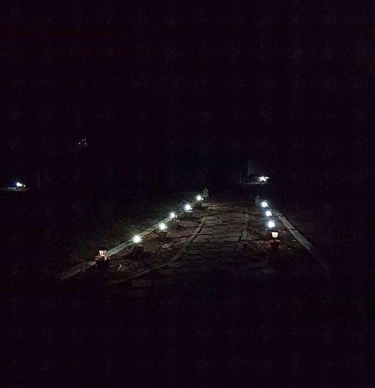 Greluna Solar Lights Outdoor,12 Pack 3000K Waterproof Auto On/Off Solar Pathway Lights for Your Garden, Landscape, Path, Yard, Patio, Driveway,Walkway Decor customer photo 1
