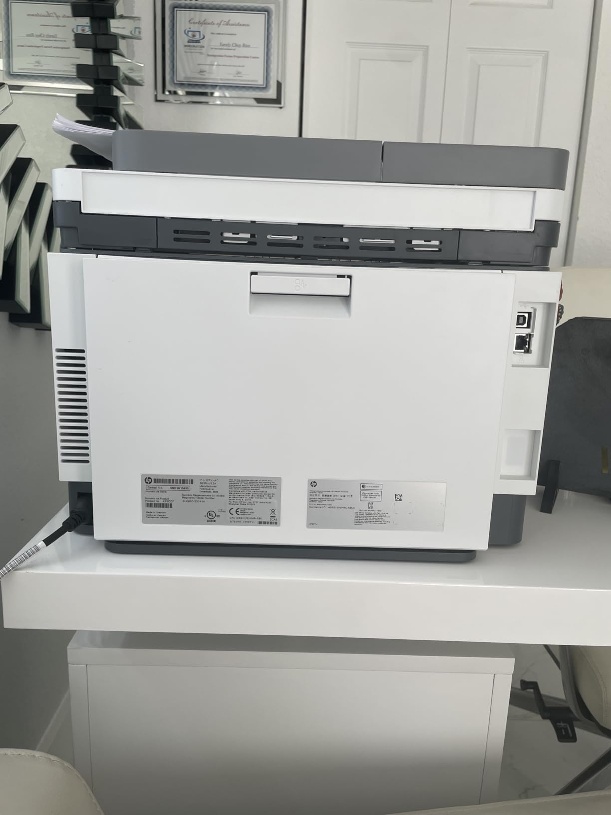 HP Color LaserJet Pro MFP 3301sdw Wireless All-in-One Color Laser Printer, Office Printer, Scanner, Copier, ADF, Duplex, Best-for-Office customer photo 1
