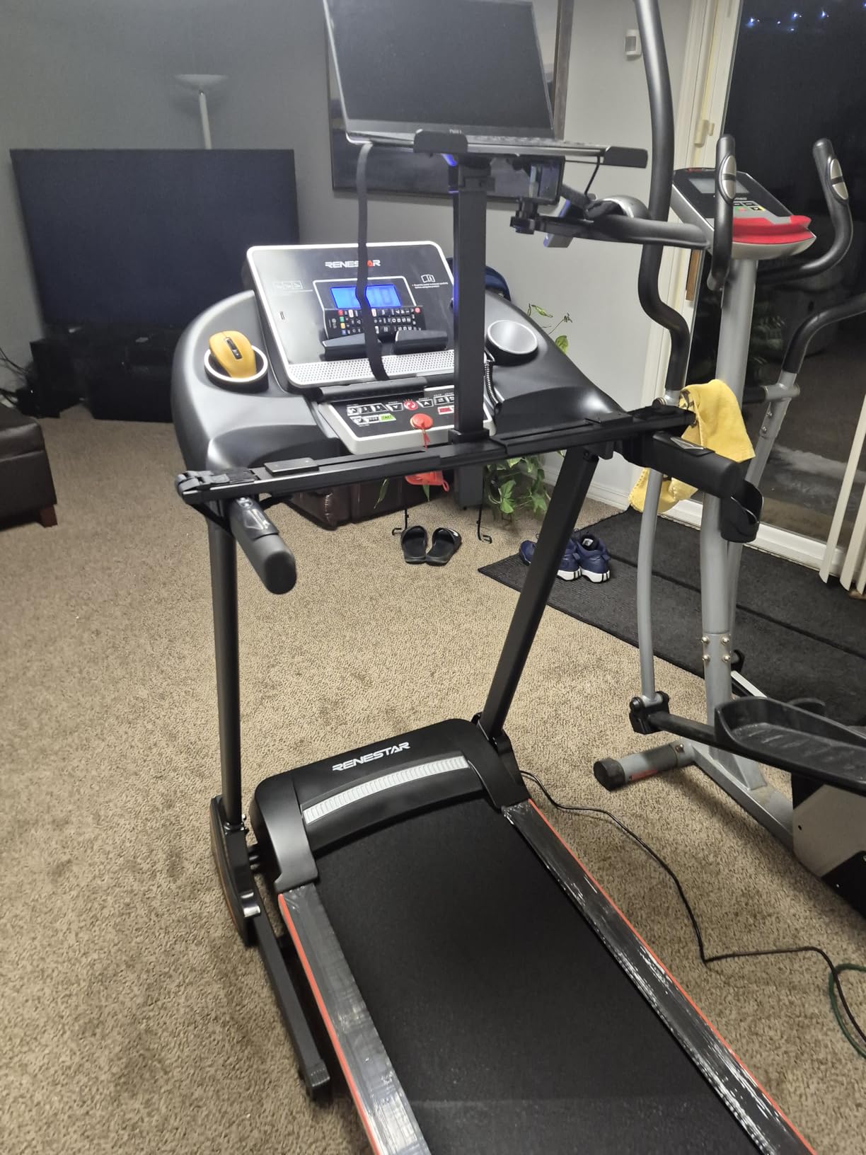 Treadmills for Home, Treadmill with 0-15% Auto Incline, 3HP Folding Treadmills for Running Walking with 300LBS Weight Capacity, Incline Treadmill Equipped with Bluetooth & Pulse Monitor customer photo 1