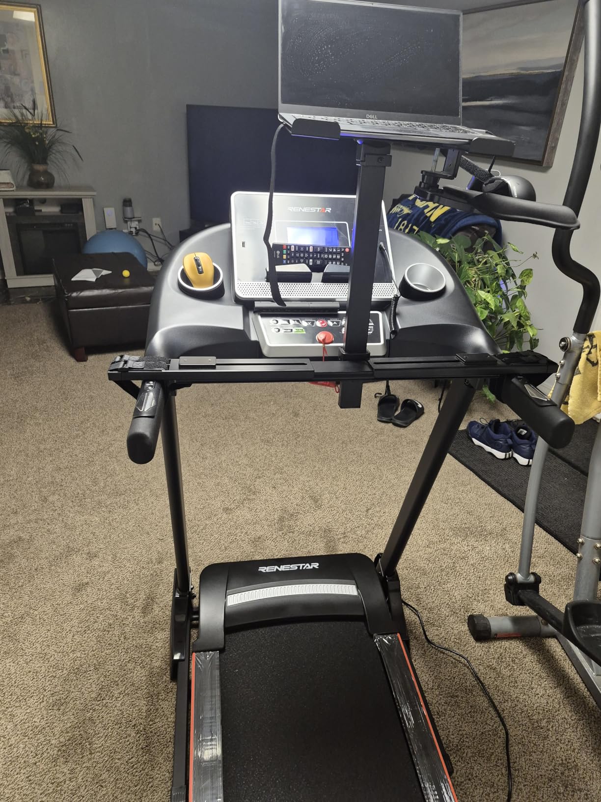 Treadmills for Home, Treadmill with 0-15% Auto Incline, 3HP Folding Treadmills for Running Walking with 300LBS Weight Capacity, Incline Treadmill Equipped with Bluetooth & Pulse Monitor customer photo 2