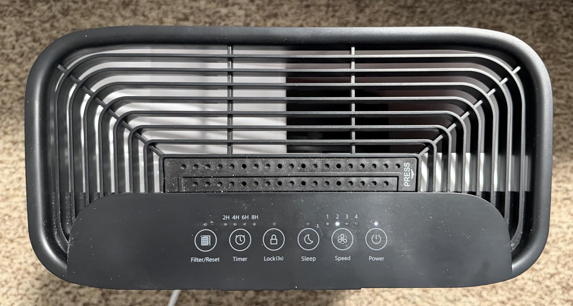 Air Purifiers for Home Large Room 2200 Ft² with Washable Filters, MOOKA H13 HEPA Air Purifier for Home Pets Bedroom with Fragrance, Air Cleaner for Smoke Dust Pollen Pets Hair Odor, KJ190 White customer photo 2