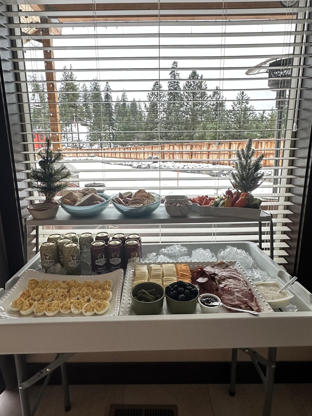 Nice C 4 ft Folding Ice Cooler Table, Party Cooler, Grazing Table, Tables with Drain, Party Cooler Tables, with Matching Skirt, Storage Shelf customer photo 1