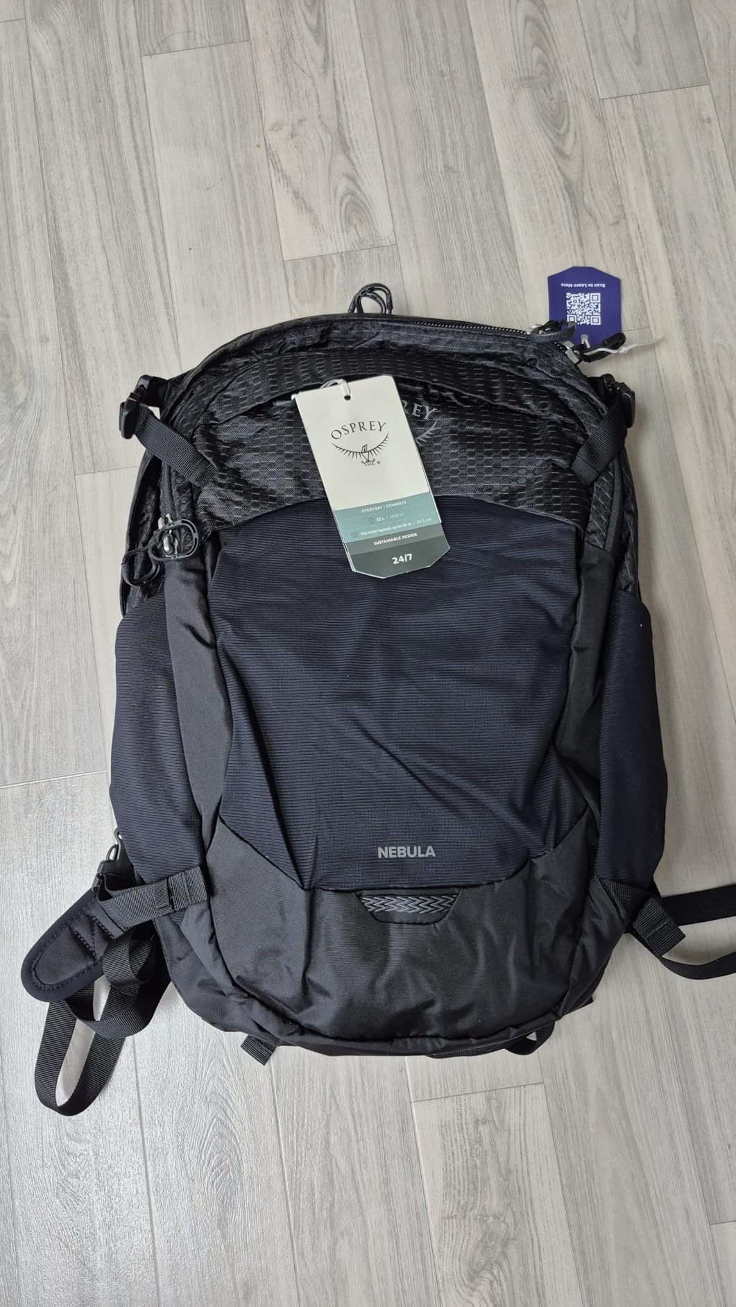 Nebula Commuter Backpack, Alpaca Tan/Latte Brown Heather customer photo 2