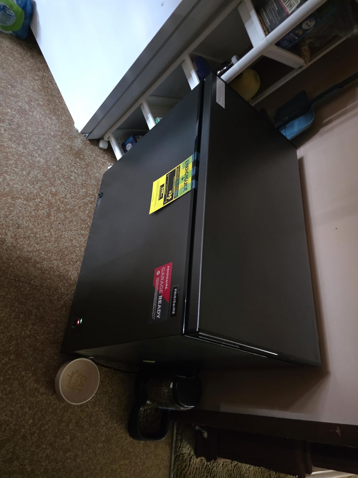 Frigidaire Chest Deep Freezer, 7 Cu. Ft. Capacity, Granita Rugged Design-Adjustable Thermostat-Removable Vinyl Coated Wire Basket-Easy Defrost Drain customer photo 2