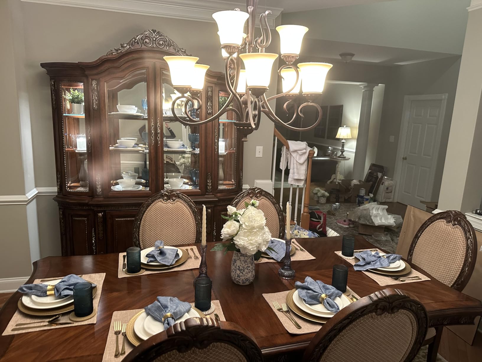 Moretoes Hobnail Drinking Glasses Set of 12, 12 Oz Highball Glasses & 10 Oz Cocktail Glasses, Clear Embossed Boho Glass Cups Kitchen Bar Tumbler Glassware Set for Whiskey, Beer, Juice, Milk customer photo 1