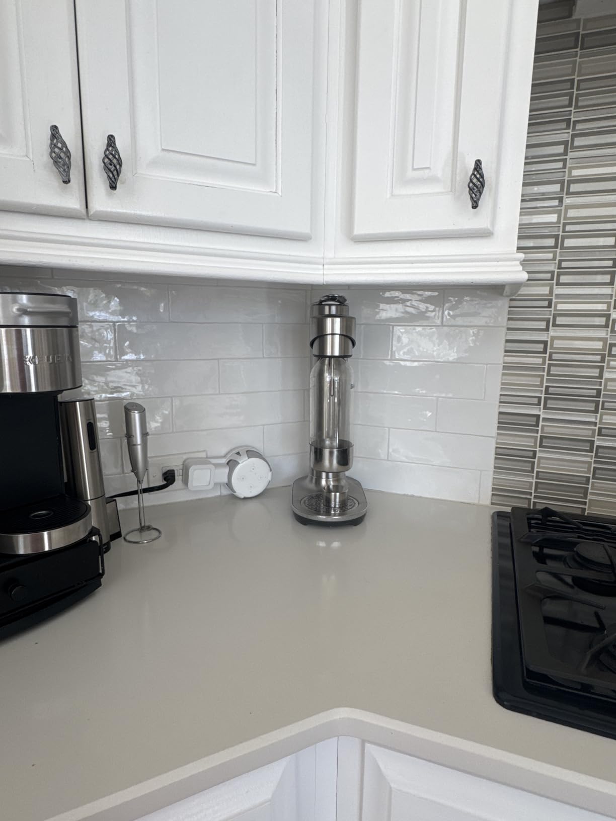 BCA600BSS InFizz Aqua Sparkling Water Maker, Brushed Stainless Steel customer photo 1