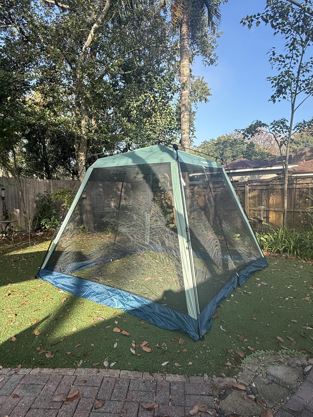 Coleman Skylodge Portable Screenhouse with 1-Minute Setup, Screened Gazebo for Bug-Free Lounging, Outdoor Sun Shade for Picnic, Events, Parties, Camping, & More customer photo 2