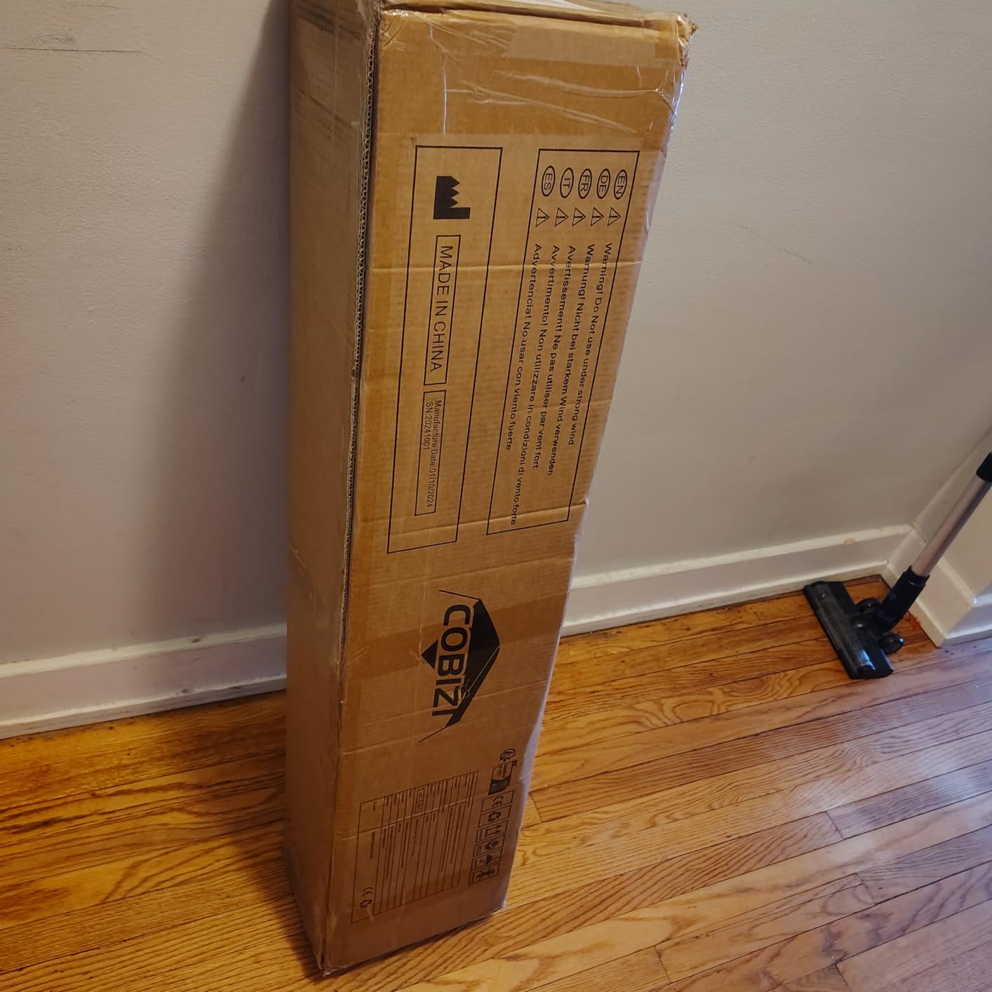 COBIZI Canopy 10x20 Pop Up Canopy Tent with Sidewalls, Waterproof Commercial Canopy Ez Outdoor Instant Gazebo UV Protection 50+ Event Shelter, Garden Tents for Parties with Sandbags, White customer photo 1