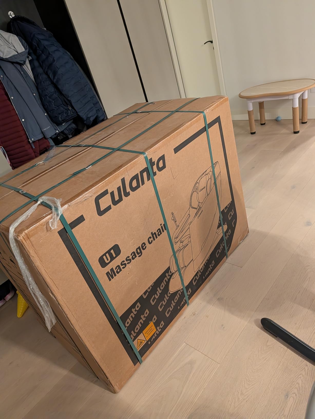 Culanta Massage Chair Full Body, Zero Gravity SL-Track Shiatsu Massage Recliner Chair with Body Scan, Airbags, Foot Rollers, Deep Yoga Stretch, Heating (U1-Black) customer photo 1