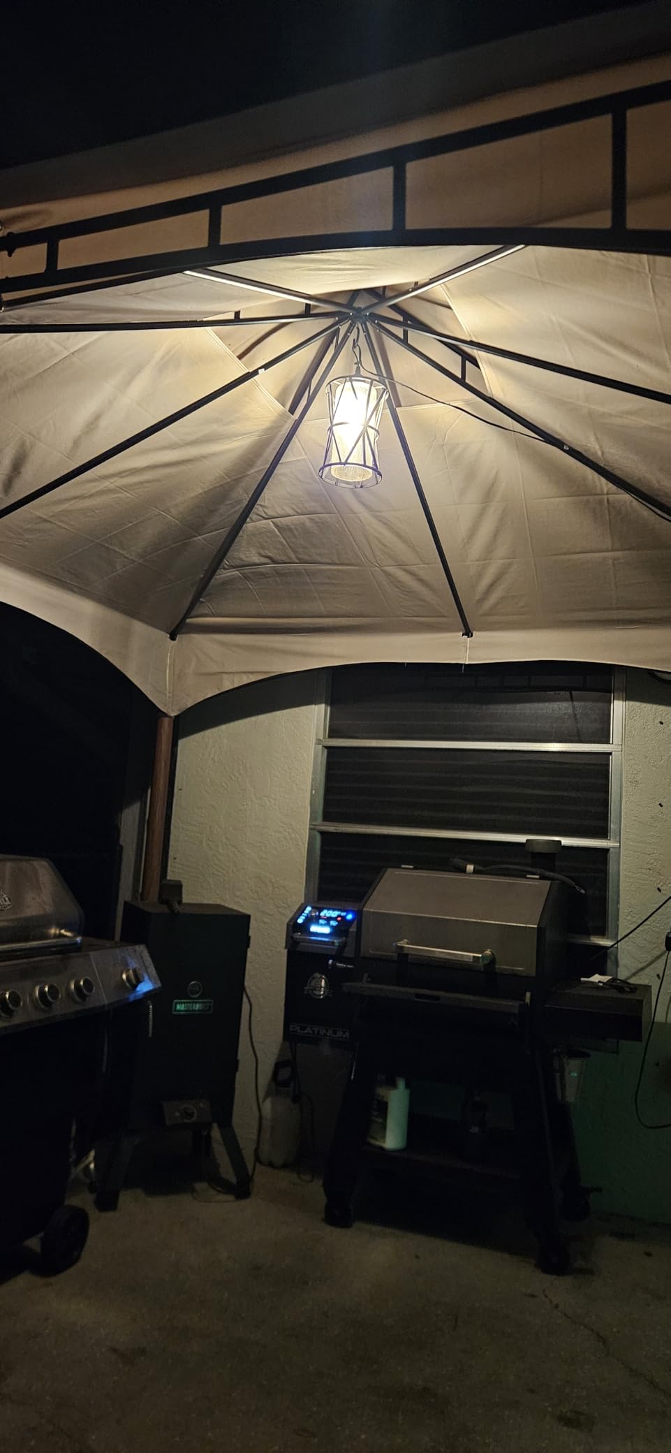 Outdoor Patio Gazebo 10x10, Heavy Duty Gazebos, Soft Top Gazebo with Metal Frame, Double Roof Canopy, Mosquito Nets, Permanent Pavilion for Decks & Backyards customer photo 1