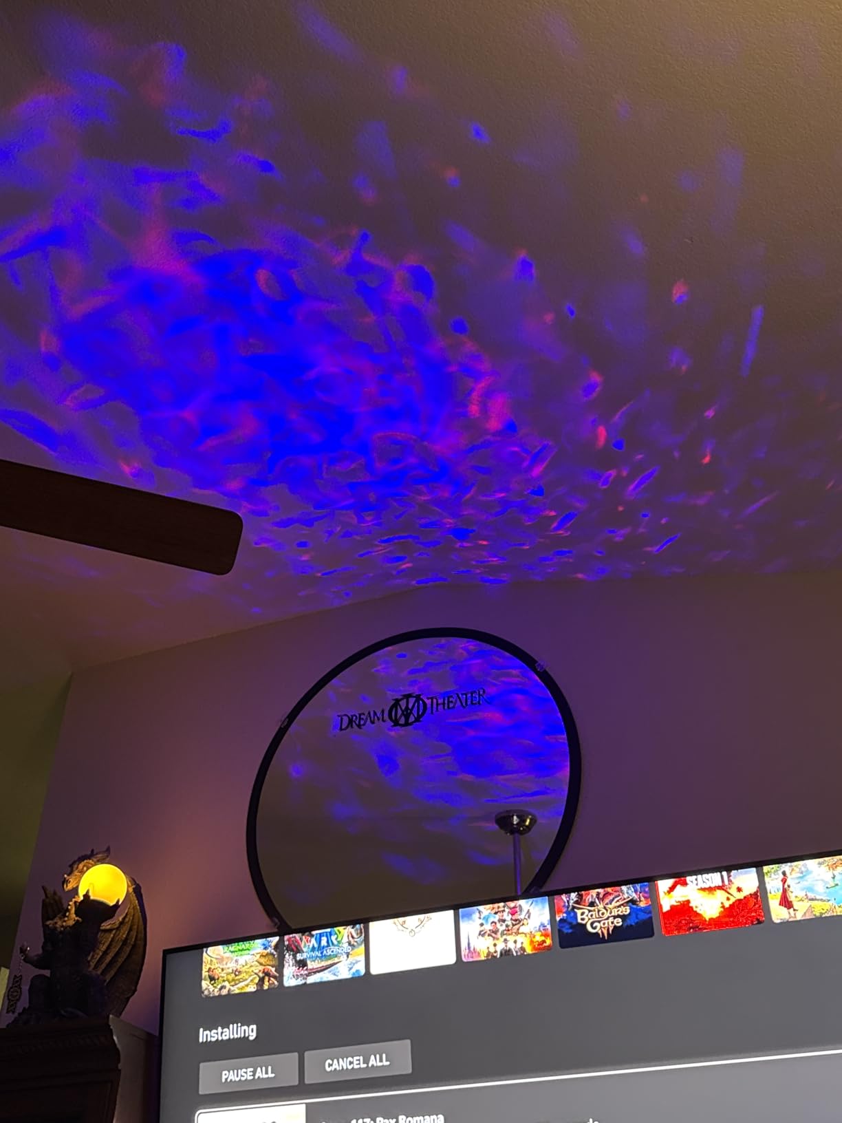 Disco Ball Light,Party Disco Strobe Ocean Star Projector Dj Dance Light Sound Activated with Remote Control Stage Rave for Parties Bar Birthday Wedding KTV Christmas Halloween Dancing Décor customer photo 1