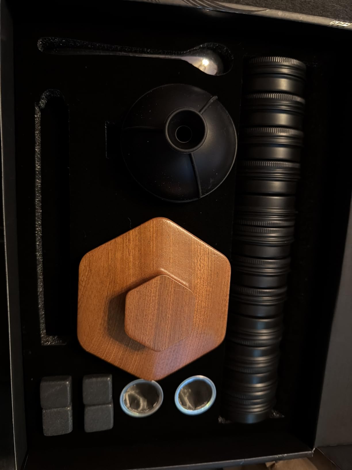 23Pcs Whiskey Smoker Kit with Torch-12 Wood Chips, Ice Ball Mold, Cocktail Smoker Infuser Kit, Old Fashioned Drink Smoker Kit, Birthday Bourbon Whiskey Gifts for Men,Dad,Him, Valentine's Day Gifts customer photo 3