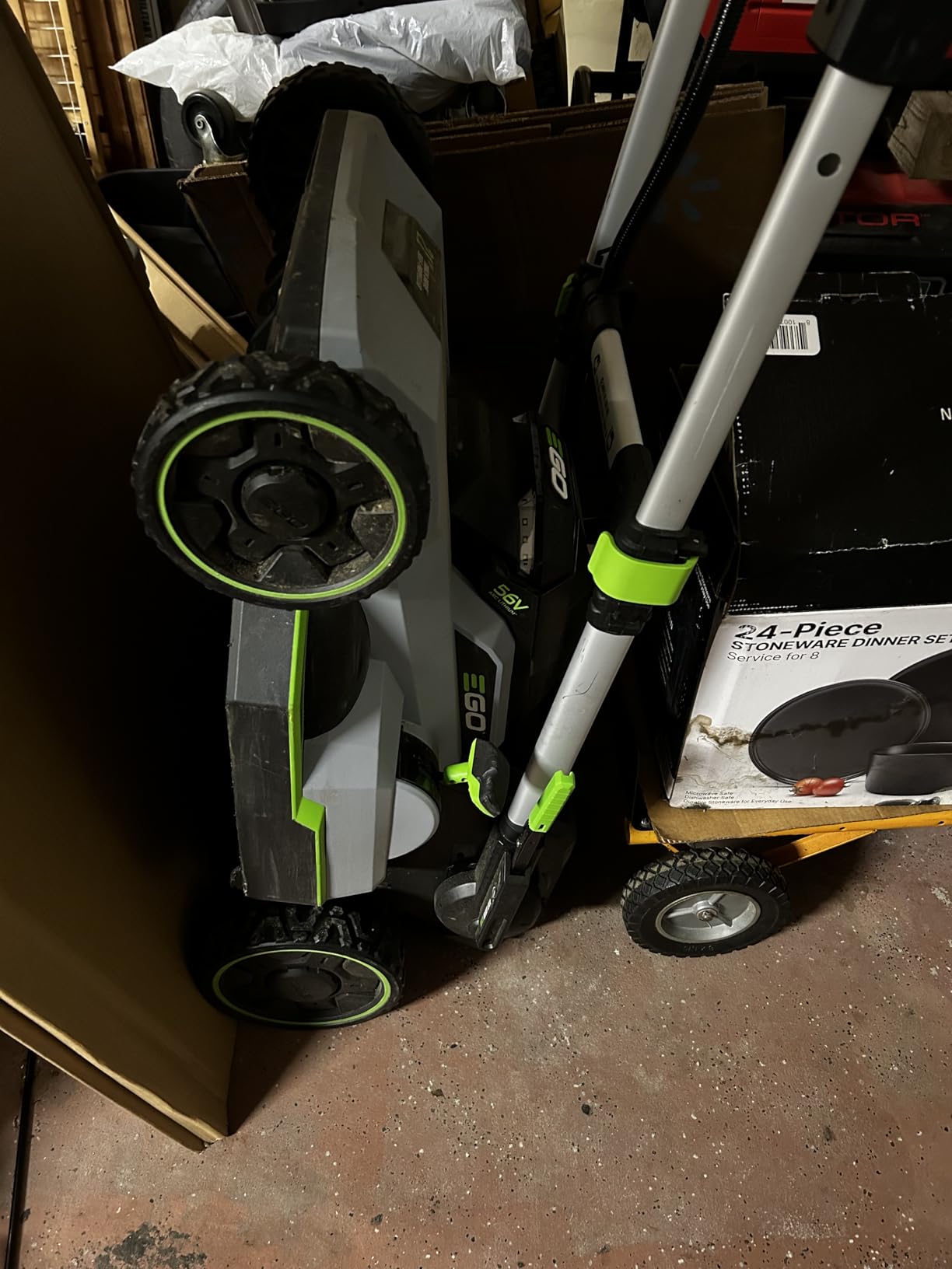 EGO POWER+ Electric Lawn Mower, Self-Propelled Cordless with Touch Drive, Includes 56V 6.0Ah Battery, 4.0Ah Battery and Rapid Charger - LM2123SP-2 customer photo 2