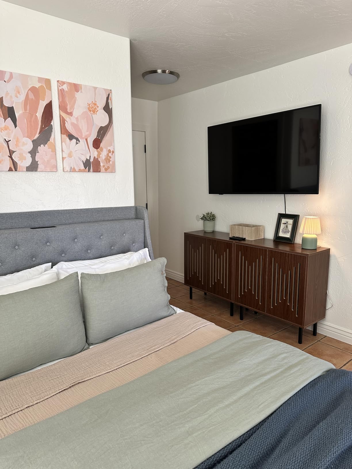 Tribesigns Set of 2 Sideboard Buffet with Storage, 59