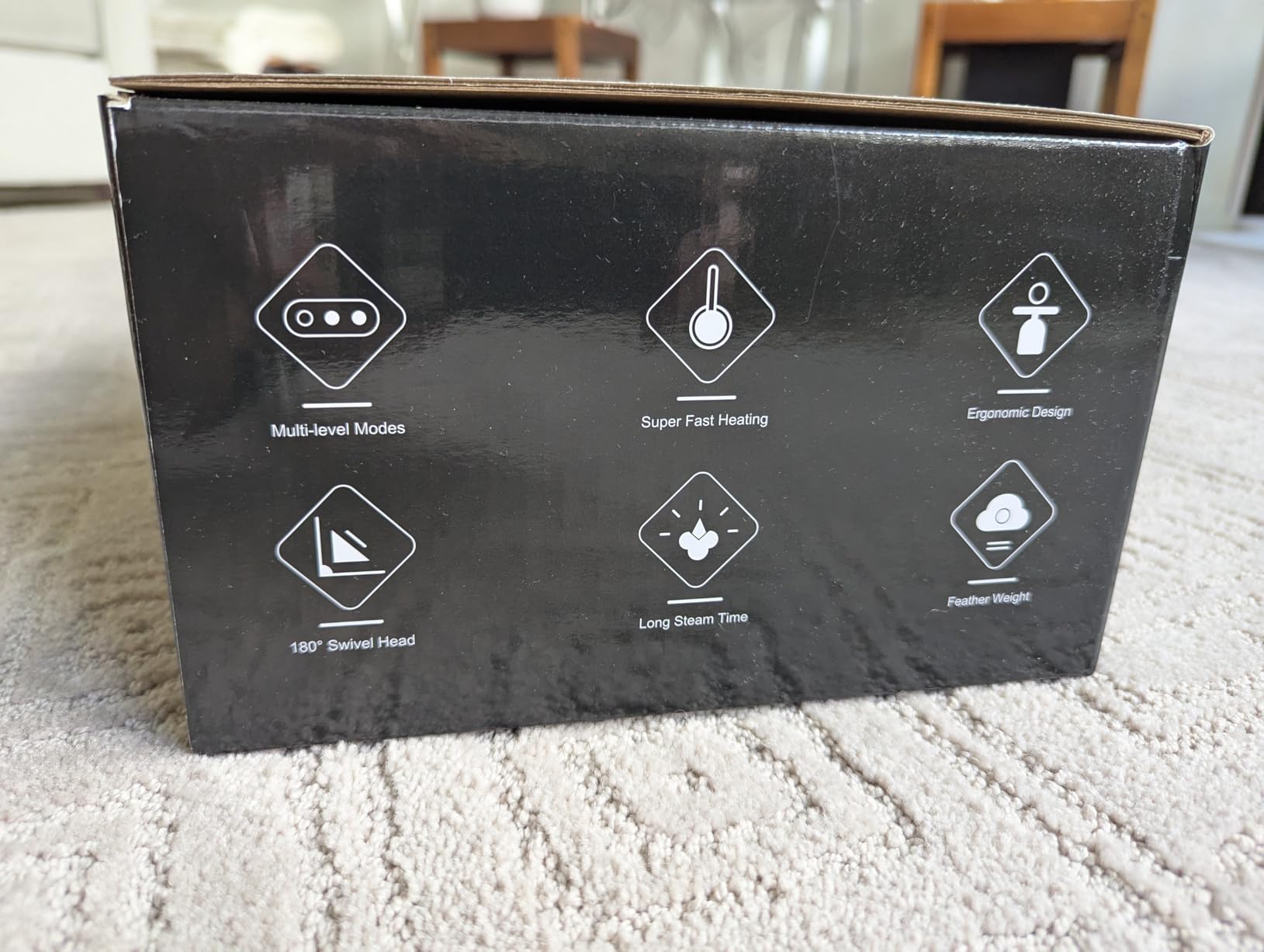 ScrubWiz Steam Mop with Detachable Handheld Steam Cleaner, 10-in-1 Multi Accessories, Quick 10s Heat, 350ml and 2-Level Steamer for Cleaning Floor, Carpet, BBQ Grill, Tile, and Grout, Gray customer photo 2