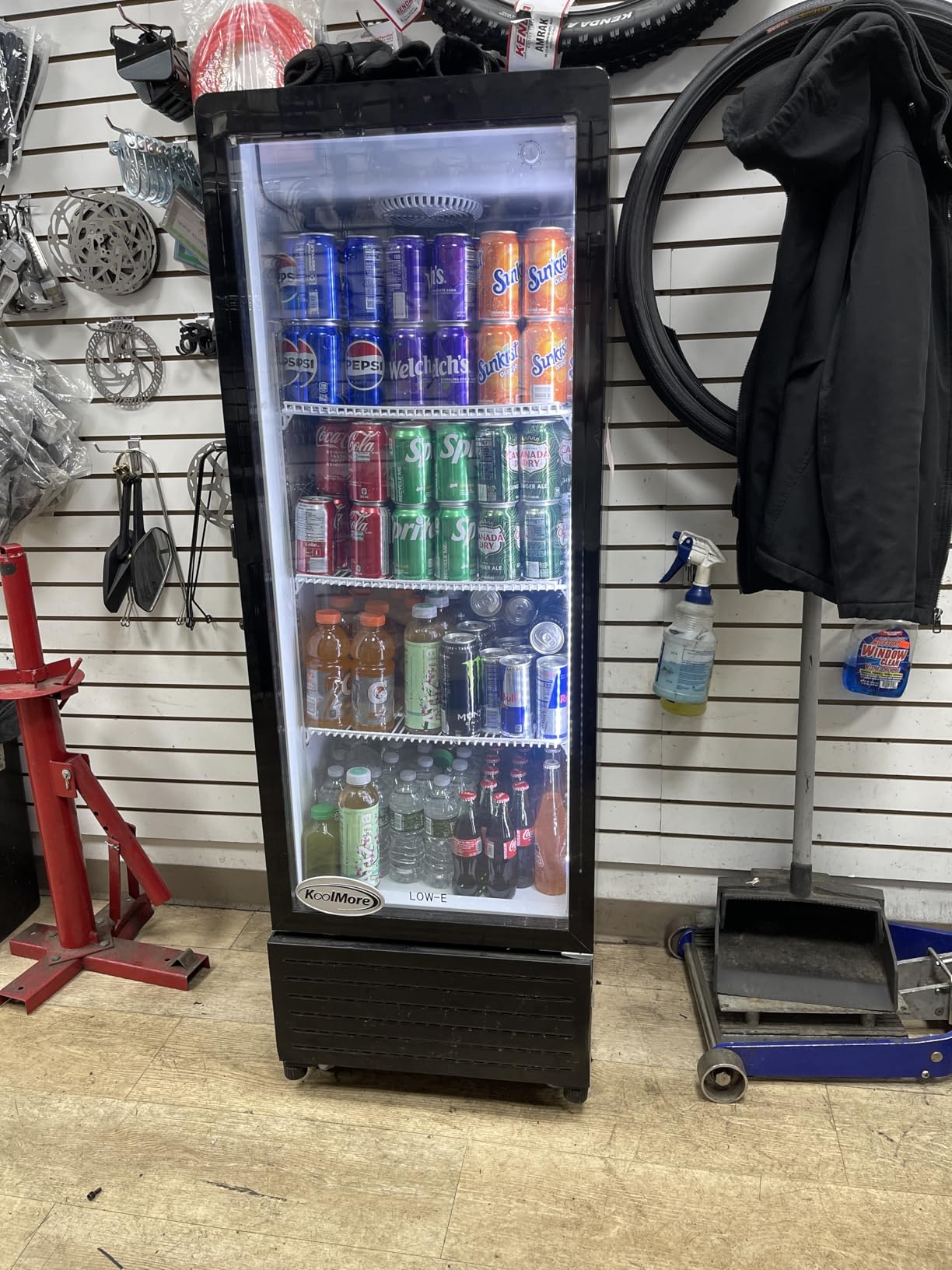 Koolmore 18 in. 3.2 Cu. Ft. Beverage Refrigerator Merchandiser with Stainless Steel Trim and Touch Panel For Soda, Beer or Wine Perfect for Use in a Commercial or Home Setting, ETL Listed (KM-BR32SS) customer photo 1