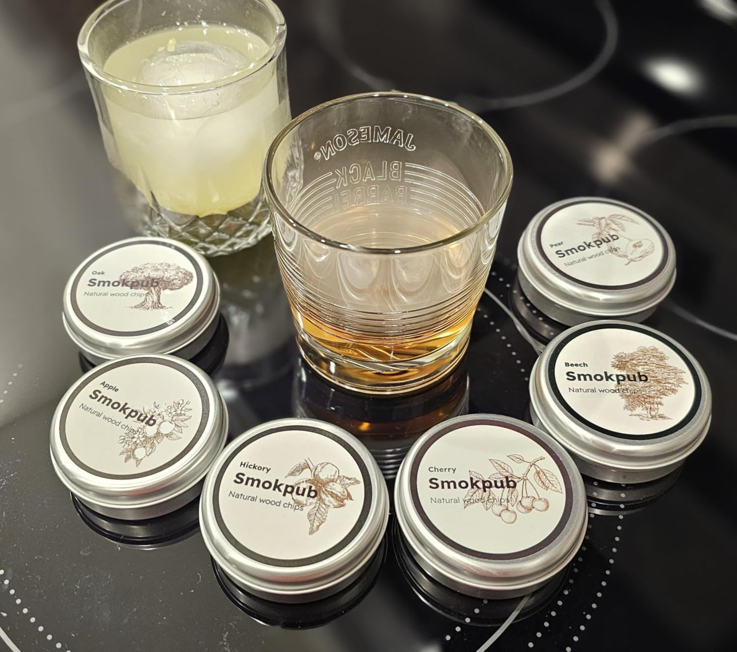 Electric Whiskey Smoker Kit Built-in Lighter, No Butane Needed, Rechargeable Cocktail Smoker Kit with 6 Wood Chips, Old Fashioned Drink Smoker Kit, Bourbon Whiskey Gifts for Men,Dad,Husband customer photo 2