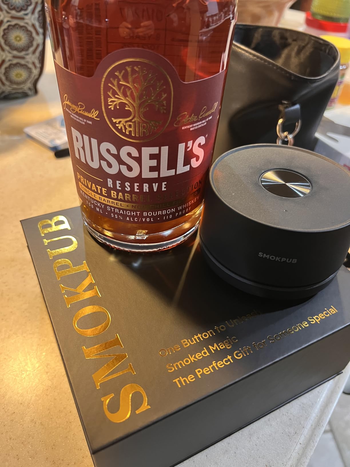 Electric Whiskey Smoker Kit Built-in Lighter, No Butane Needed, Rechargeable Cocktail Smoker Kit with 6 Wood Chips, Old Fashioned Drink Smoker Kit, Bourbon Whiskey Gifts for Men,Dad,Husband customer photo 3