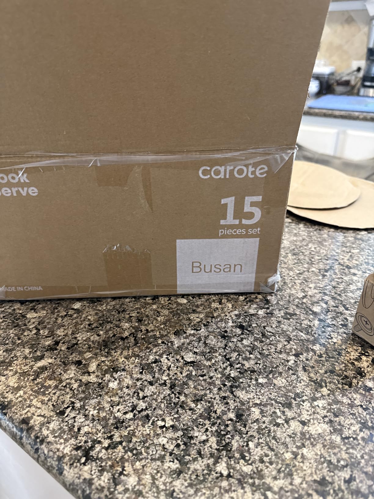 CAROTE Pots and Pans Set, Stainless Steel Cookware Set Detachable Handle, 15pcs Induction Kitchen Cookware Sets with Removable Handle, RV Cookware Set, Oven Safe customer photo 2