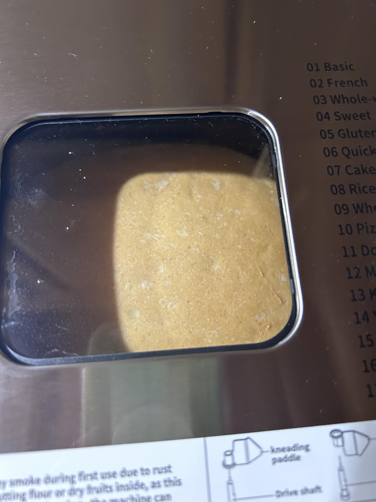 2LB Bread Maker Machine, OSIPOTO 17 in 1 Automatic Stainless Steel Bread Machine, Non-stick, Beginner-Friendly Controls, 15 Hour Timer, Easy to Clean Low Noise, High Success Rate for Homemade Bread customer photo 2