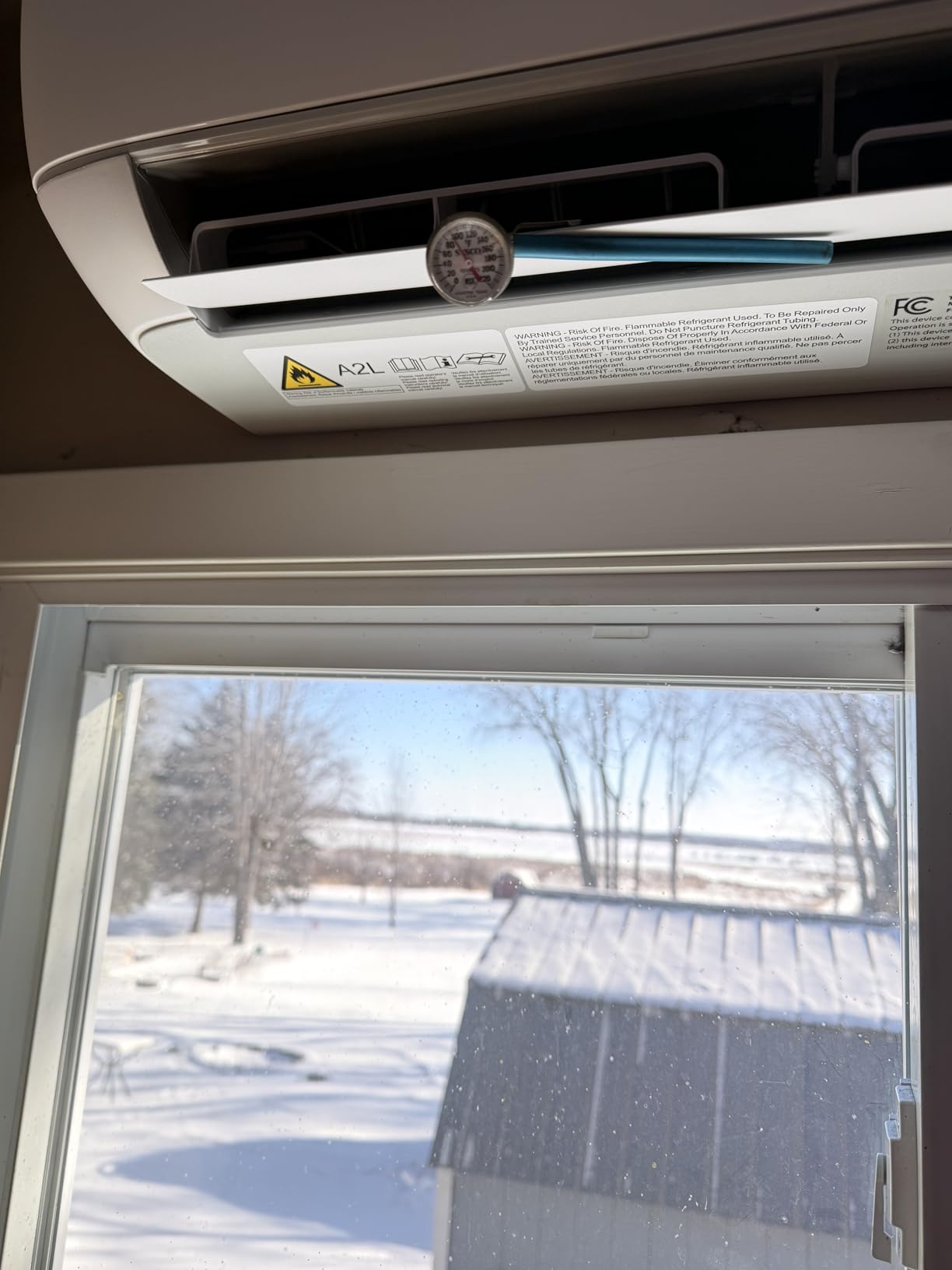 DELLA Motto Series Mini Split AC, 208-230V 17.5 SEER2 Cools up to 550 Sq.Ft, 12000 BTU Air Conditioner & Heater with 1 Ton Pre-Charged Heat Pump, Works with Alexa and WiFi customer photo 2