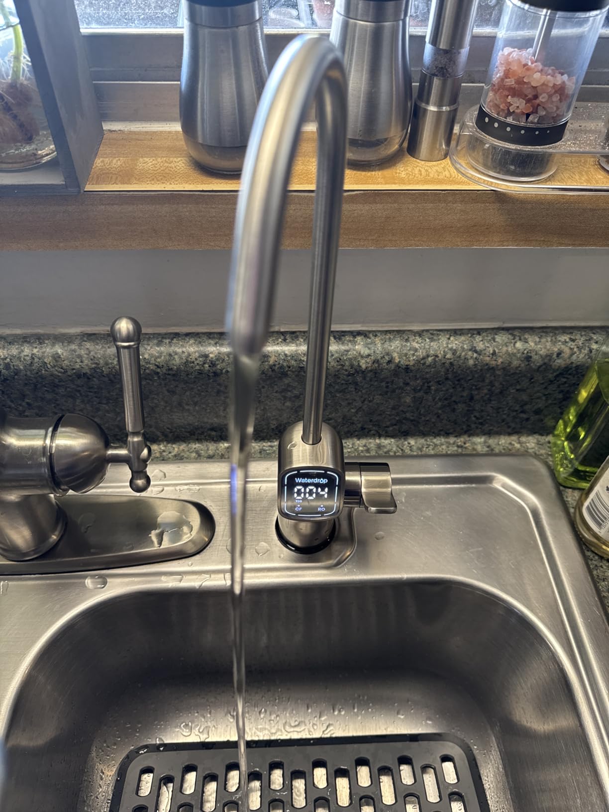 [ Dual Flow ] Waterdrop G5P700-Pro Reverse Osmosis System, NSF/ANSI 58 & 372 Certified, 700GPD Fast Flow Reverse Osmosis Water Filter, 7-Stage RO Water Filtration System, 2:1 Pure to Drain, LED Faucet customer photo 1