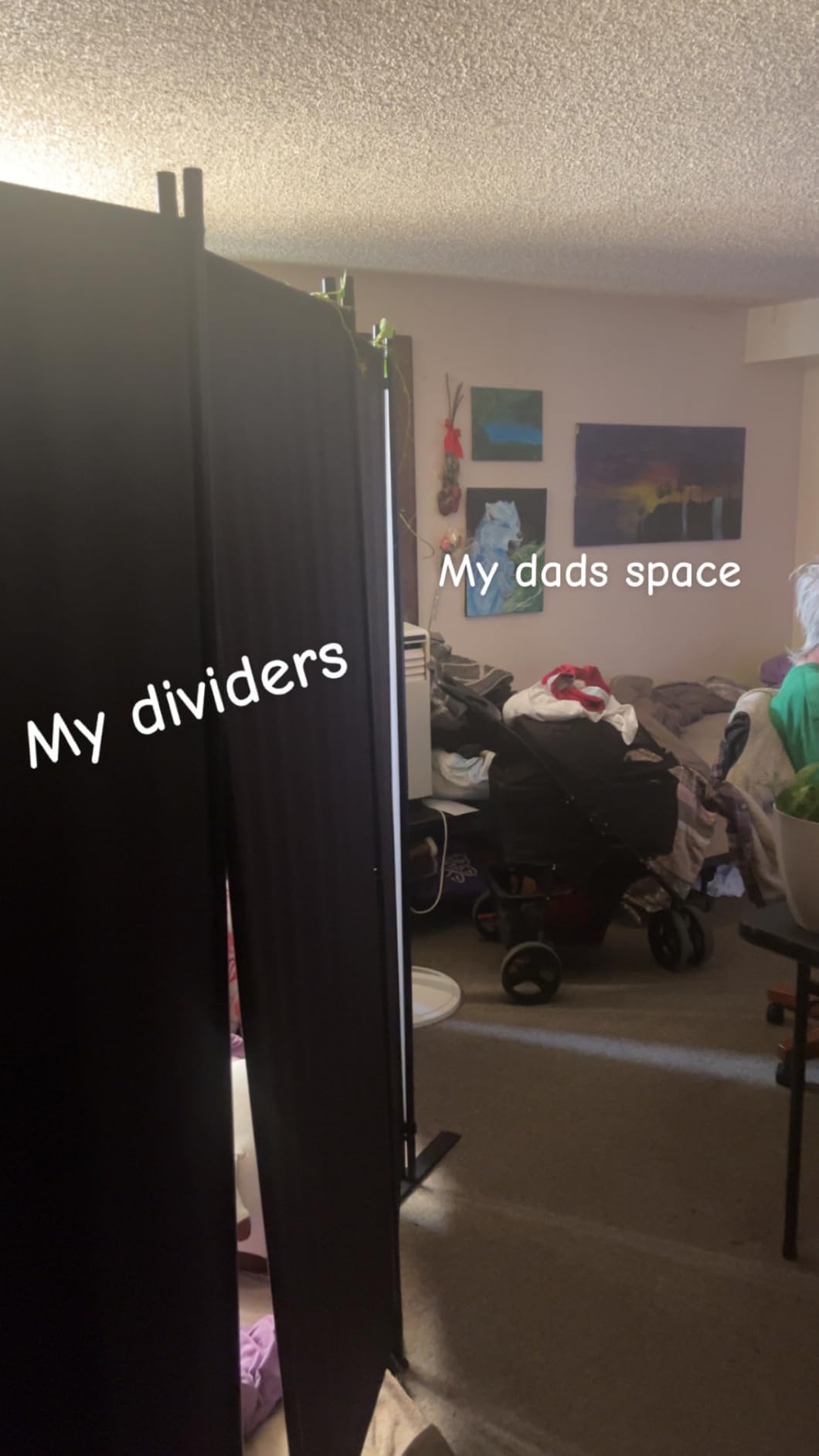 RANTILA 6 Panel Room Divider 6 FT Folding Privacy Screen customer photo 1