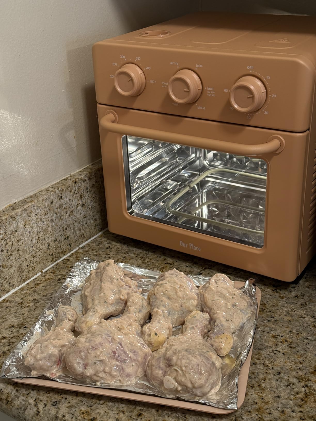 Large Wonder Oven | 6-in-1 Stainless Steel Air Fryer Toaster Oven Combo with Basket, Rack, Pan & Tray | 3-Rack, 32 QT, Large Capacity - Toast, Roast, Bake, Reheat, Broil & Steam customer photo 2