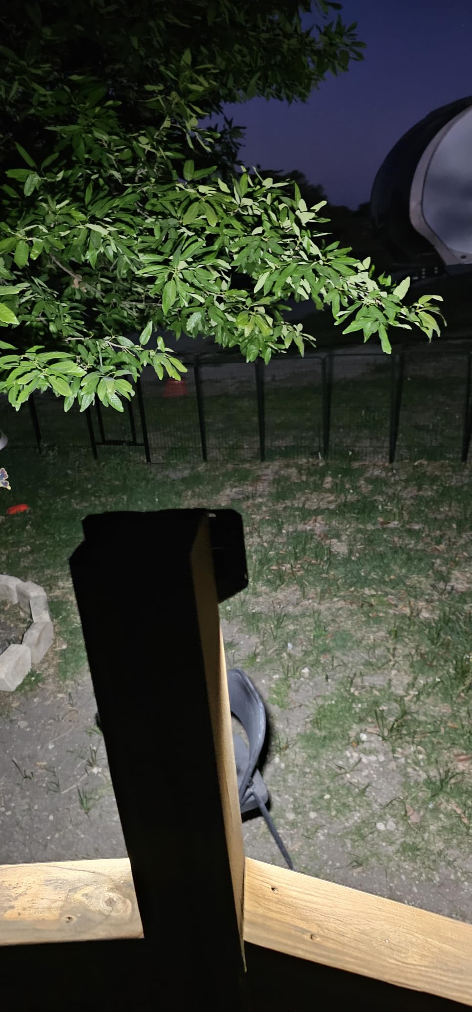 HMCITY 120 LED Outdoor Solar Lights with Motion Sensor and 3 Lighting Modes, IP65 Waterproof Wide Solar Wall Lights Ideal for Garden Patio Yard (Front Button 6Packs, Black Shell-Daylight White) customer photo 2