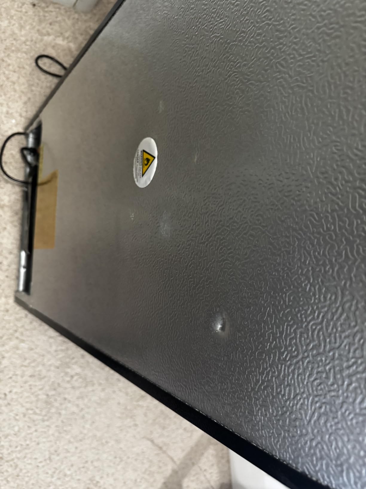 BANGSON 7.7 Cu.Ft Refrigerator with Freezer, Apartment Size Fridge with Top Freezer, for Apartment, Office, Kitchen and Garage, Stainless Steel, Silver customer photo 1