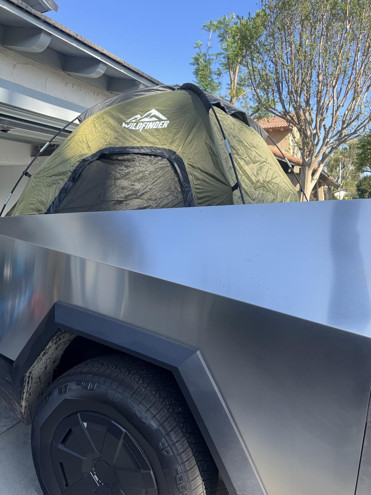 Truck Bed Tent, Waterproof PU3000mm Pickup Truck Tent for Camping Bed, 2-3 Person Sleeping Truck Tent, Portable for Car Camping customer photo 2