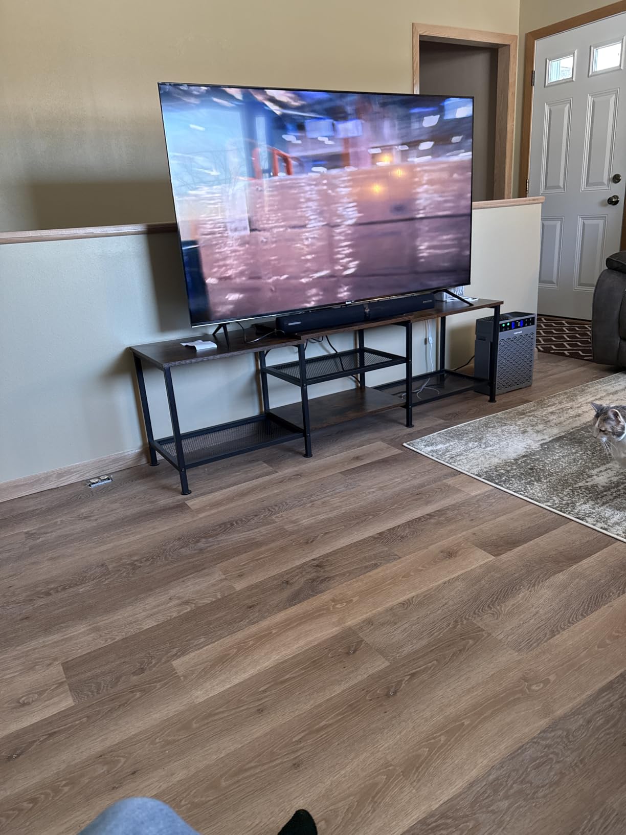 Roku Smart TV - 65-Inch Plus Series, Mini-LED TV - RokuTV with Enhanced Voice Remote - Flat Screen 4K QLED Television with Dolby Vision & Wi-Fi for Streaming Live Local News, Sports customer photo 2