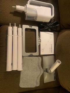 LABIGO 10-in-1 Steam Mop with Detachable Handheld Steamer, 350ml Tank, 10s Heat-Up, 248°F Steam Cleaner, 3-Level Control and Swivel Head for Floors, Carpets, Tiles, BBQ grill Multi-Surface Clean White customer photo 1