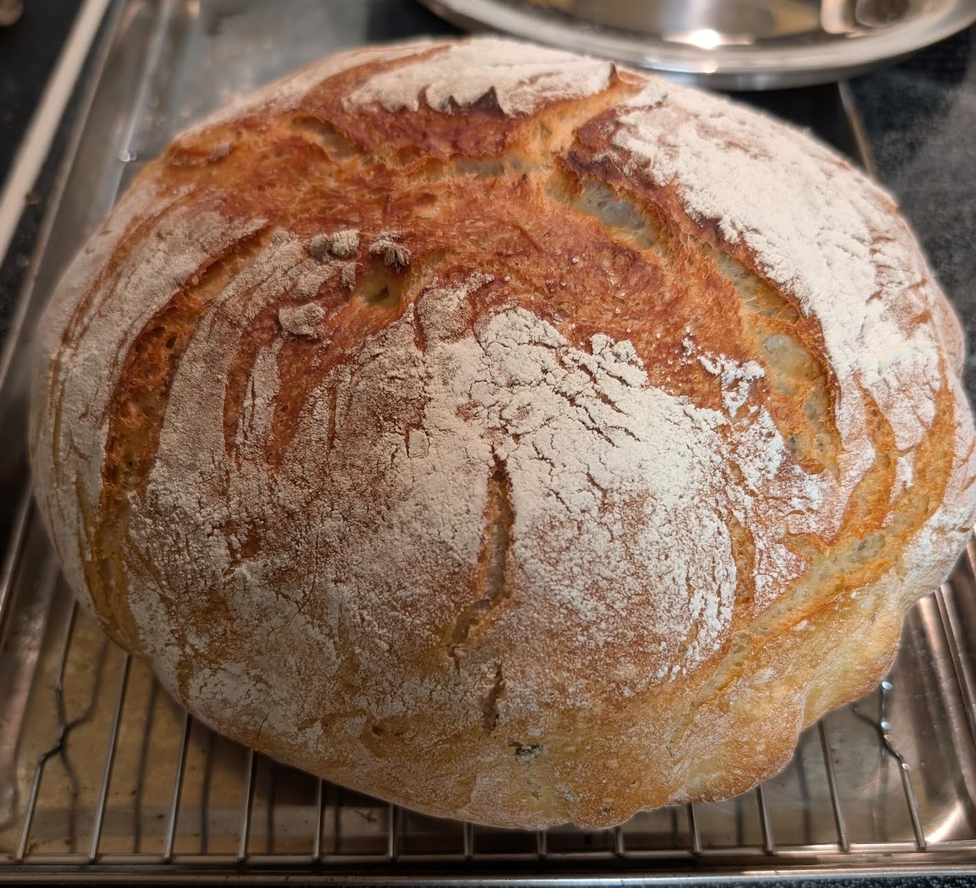 Mini Titanium Perfect Pot Pro | 2.75 Qt Cooking Pot with Lid & Silicone Spoon | PFAS-Free Nonstick, Fully-Clad Tri-Ply Stainless Steel & Aluminum | Induction & Oven-Safe to 1000°F | Chrome customer photo 1