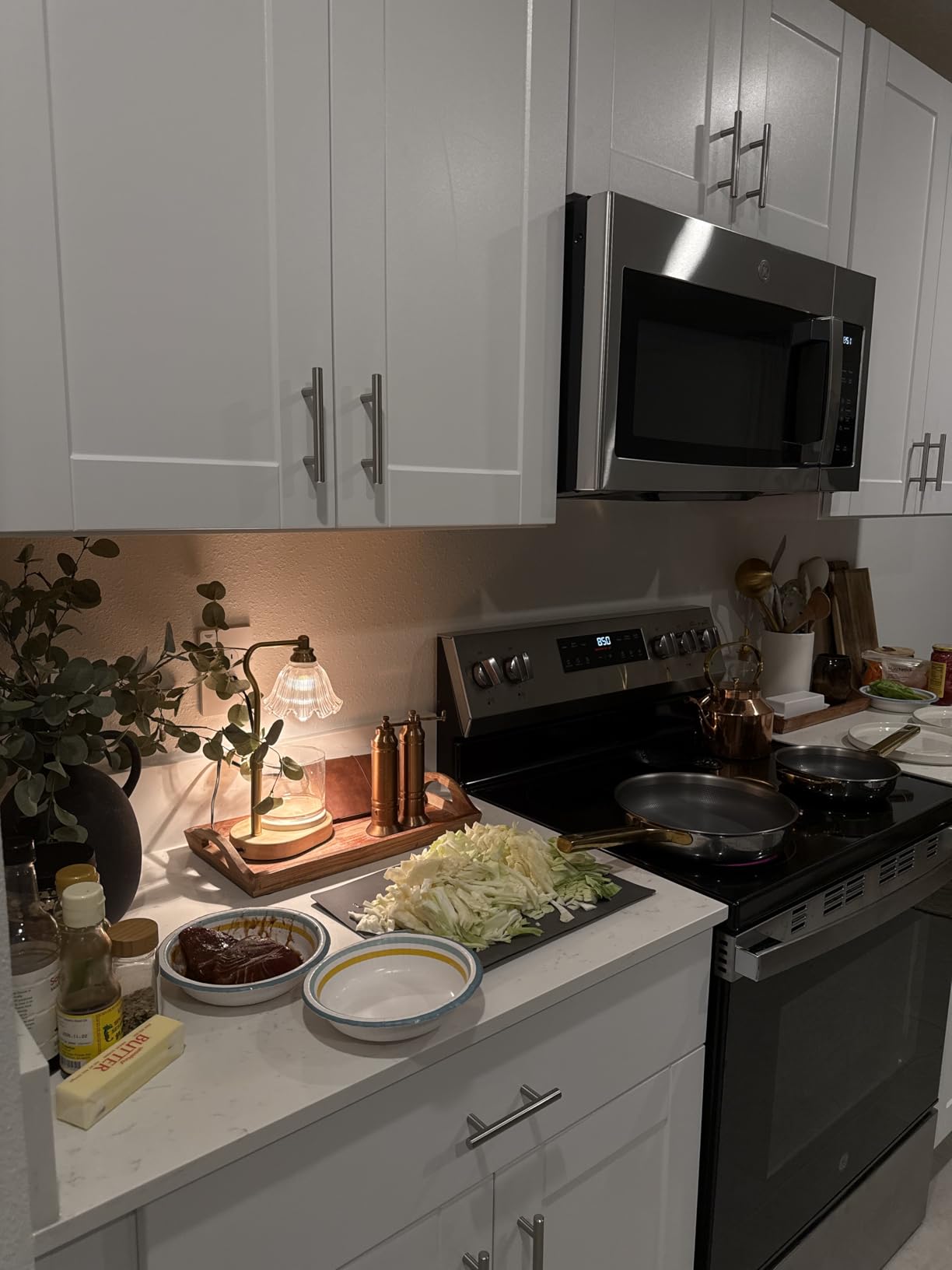 Titanium Pro Cookware Set | 10-Piece Pots and Pans Set with Always Pan Pro, Perfect Pot Pro & Minis | Non-Toxic No-Coating Nonstick | Induction & Oven-Safe up to 750°F | Gold customer photo 2