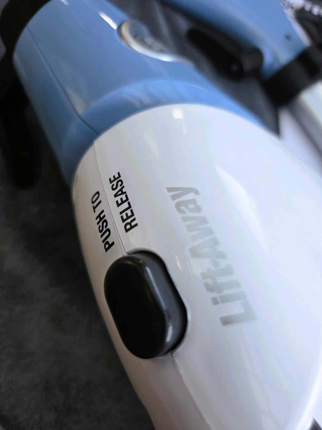 Shark Lift-Away 5-in-1 Steam Mop with Detachable Handheld Steam Cleaner, for Whole Home Cleaning including Sealed Hard Floors, Kitchens, Bathrooms, Upholstery, Cars, Grout & more, Blueberry, S3972BRN customer photo 1