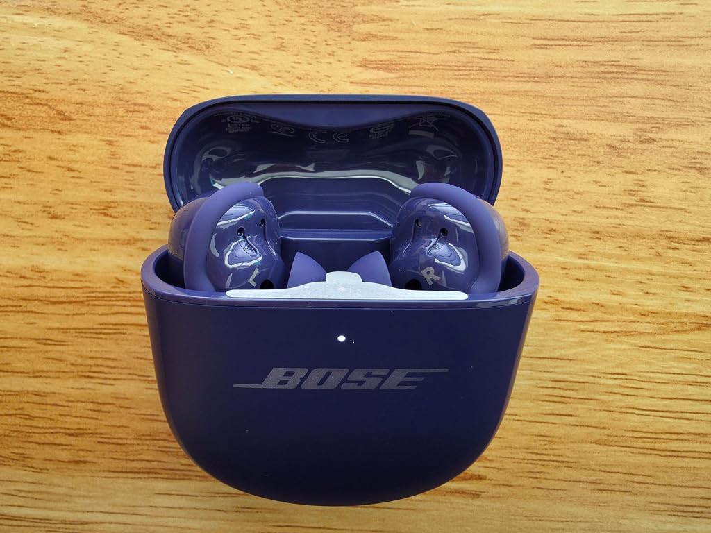 Bose QuietComfort Ultra Earbuds (2nd Gen) - Wireless Noise Cancelling Earbuds with Mic, Immersive Audio, USB-C Charging, Up to 6 Hours Battery, IPX4 Rating, Deep Plum - Limited Edition Color customer photo 2
