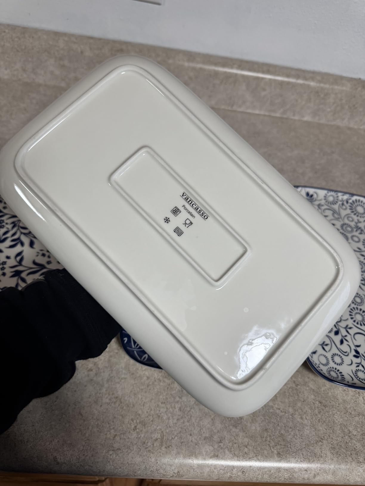 vancasso Porcelain Serving Trays for Party, Serving Platters Set of 3,Serving Dishes for Entertaining, Ceramic Party Trays and Platters for Serving Food, 16