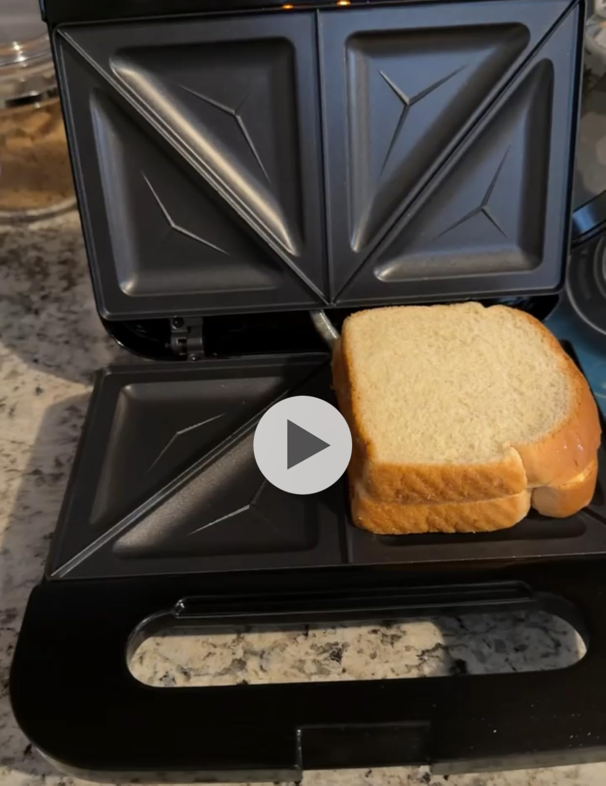 Elite Gourmet ESM2207XSS Sandwich Panini Maker Grilled Cheese, Machine Tuna Melt Omelets Non-stick Cooking Surface, 2 Slice, 750 Watts, Stainless Steel customer photo 2