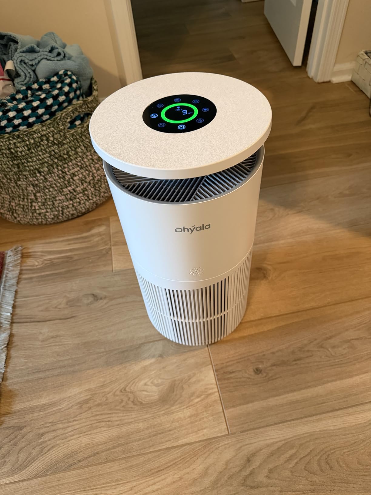 Air Purifier for Home Large Room up to 3620Ft², H13 True HEPA Air Purifiers for Home Pet Hair Dander Odor Pollen, Air Cleaner with Smart WiFi, 360° Air Intake, Auto Mode, Pet Lock, 22dB Quiet customer photo 1