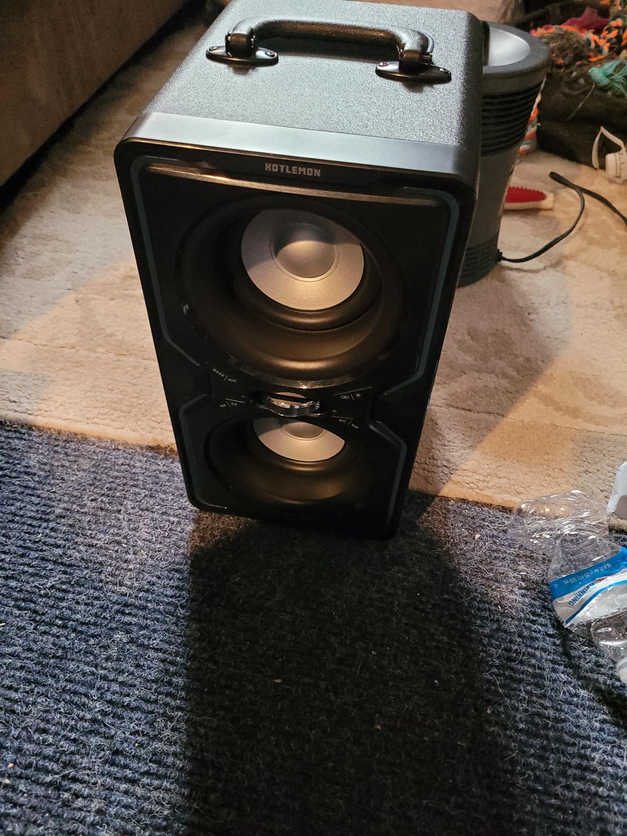 Hotlemon Large Bluetooth Speaker: 240W Peak Powerful Loud Sound with Deep Bass, 15H Playtime, Fast Charge, TWS, Portable Wireless Speakers for Outdoor, Party, Beach, Backyard, Home, Outside (Black) customer photo 2