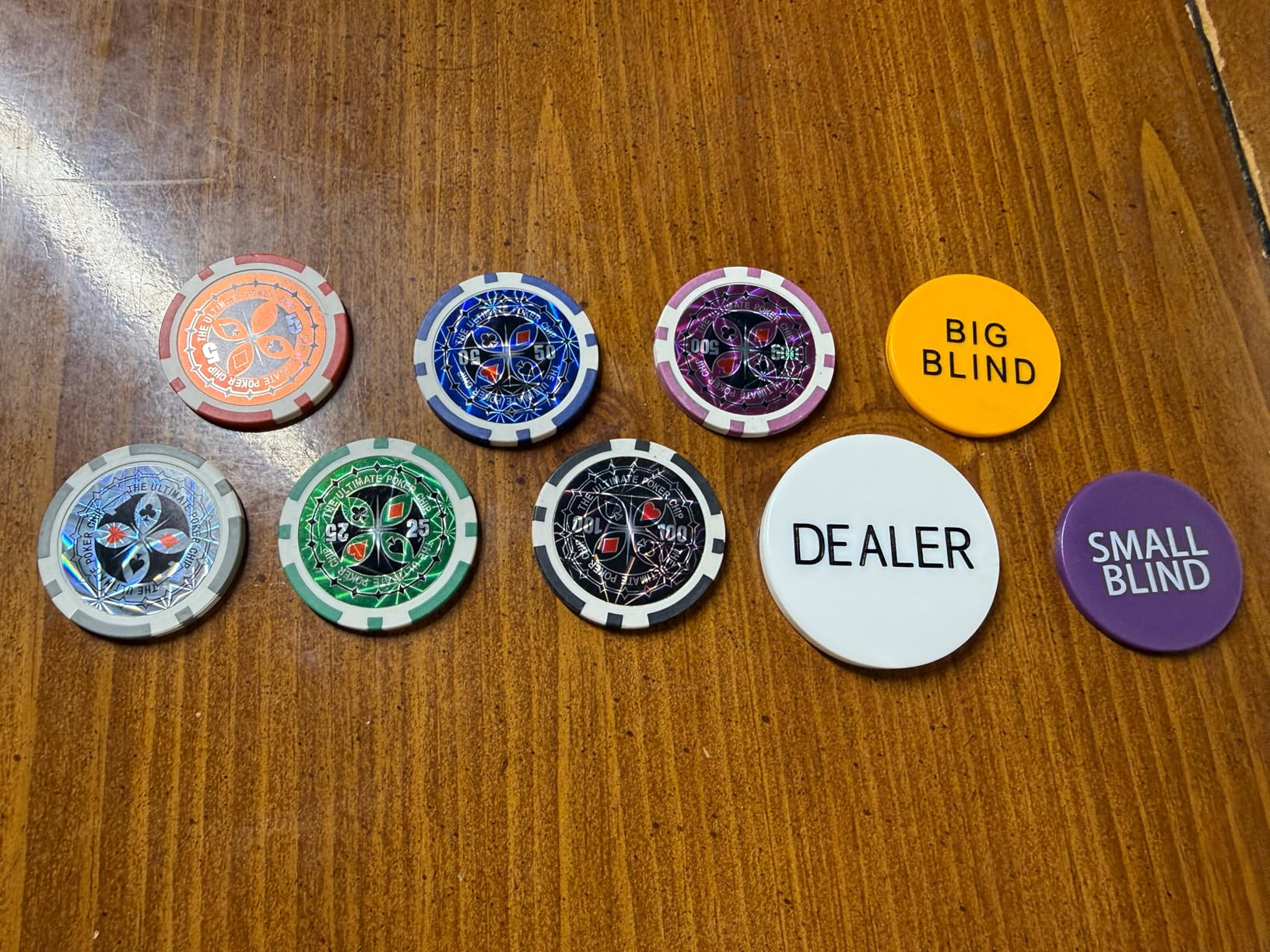 Poker Chips with Numbers,Poker Chips Set with Aluminum Travel Case,11 Gram Casino Poker Set for Texas Holden, Blackjack customer photo 2