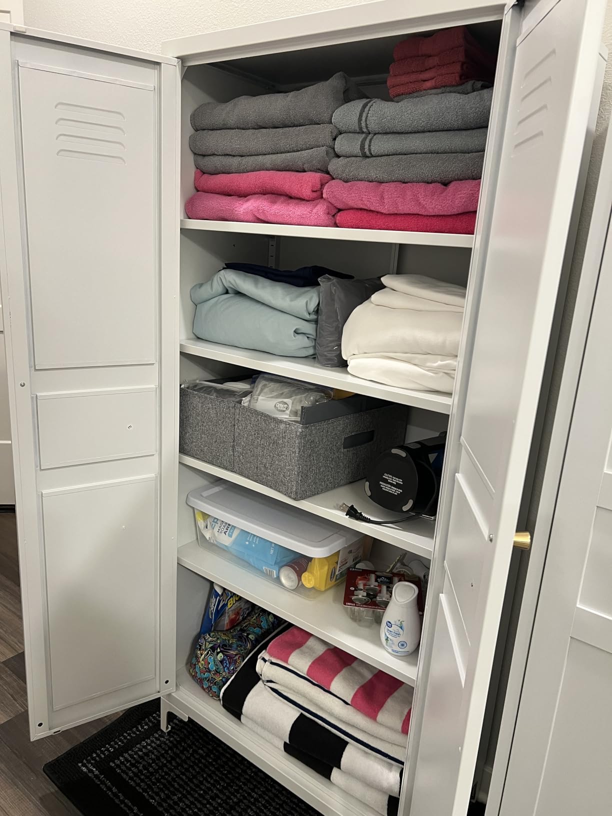 Yizosh Metal Pantry Cabinet, 75