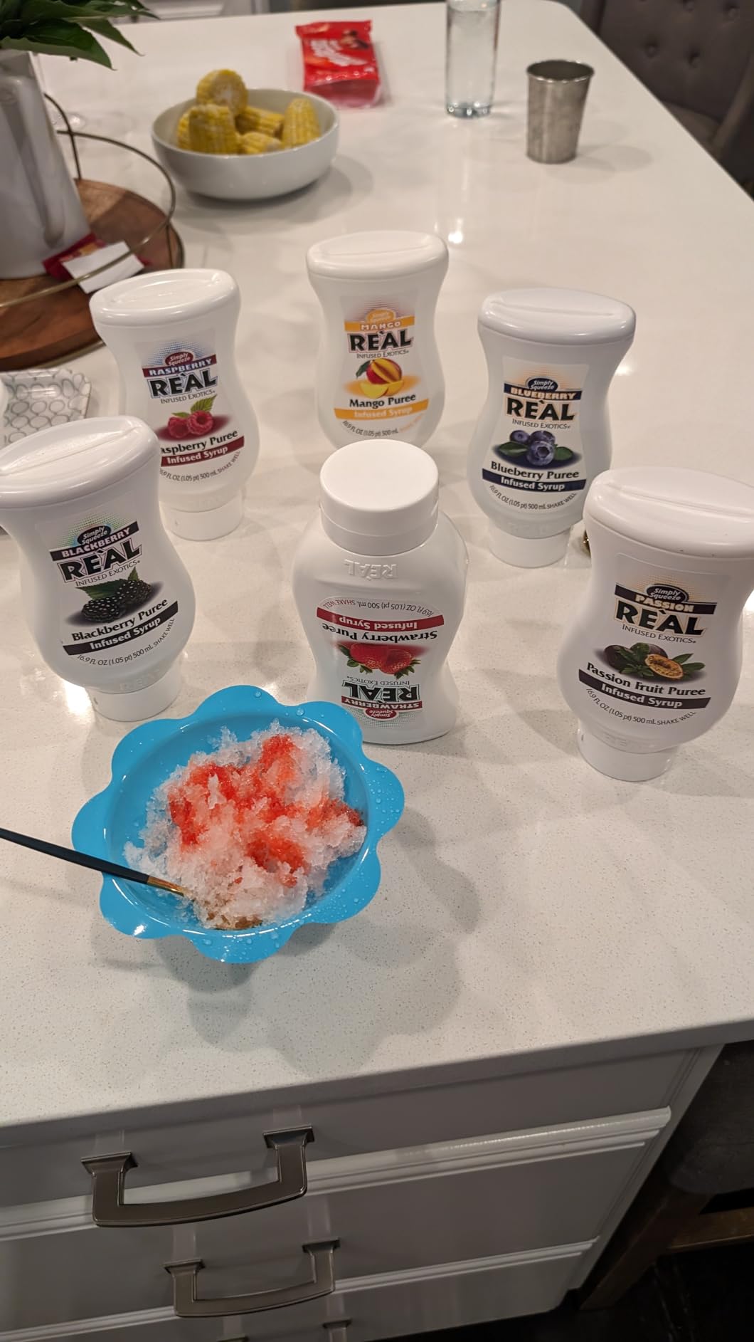 VEVOR Commercial Ice Shaver Crusher, 220lbs/hr Electric Fluffy Ice & Snow Cone Machine, 250W 1500RPM Tabletop Fluffy Shaved-Ice Machine for Parties Events Snack Bar, Home and Commercial Use customer photo 2