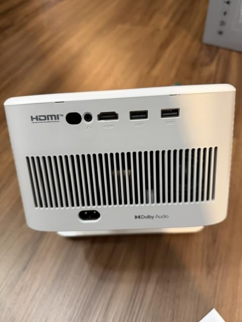 [Official Licensed Google TV]4K Smart Projector with WiFi and Bluetooth, VOPLLS Outdoor Projectors with Dolby/Auto Focus, Portable Movie Phone Wireless Gaming Wifi Proyector for Bedroom/Home/Celling customer photo 2
