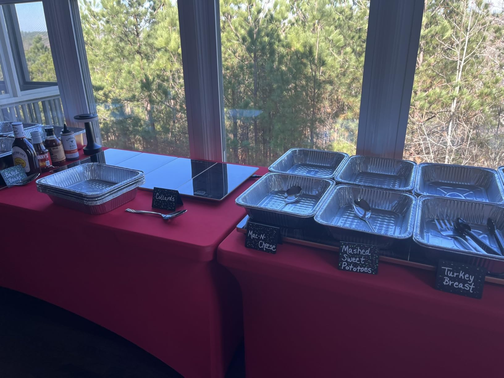 FEPPO Electric Warming Tray, 4-in-1 Food Warmers for Parties Buffet with 10 Temp Settings and Timer, 33